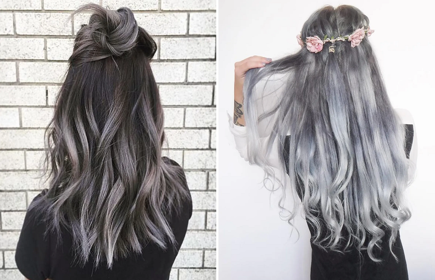 Gray hair